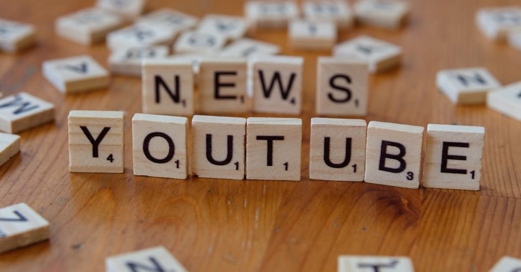 Tela de celular mostrando estatísticas de engajamento no YouTube