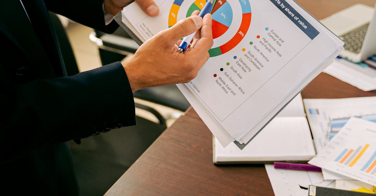 Pessoa analisando gráficos e dados em um computador para estratégias digitais