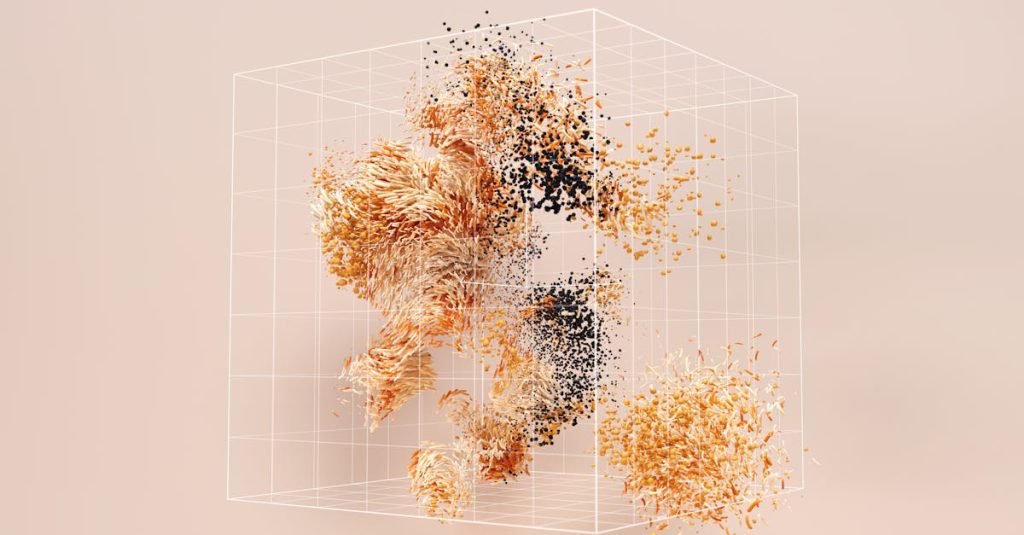 Pessoa analisando dados sobre algoritmo do Instagram no computador