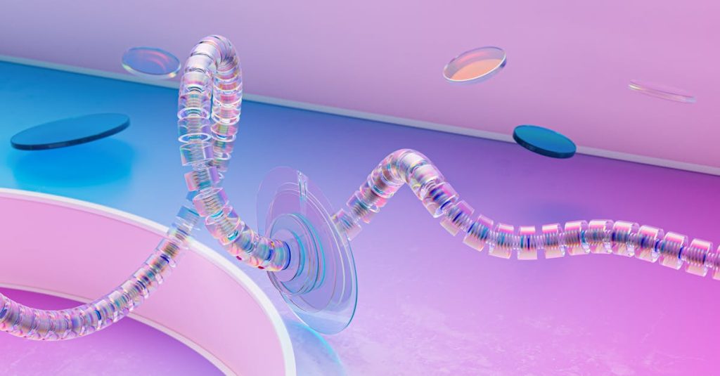 Tela digital mostrando dados e gráficos do algoritmo do TikTok