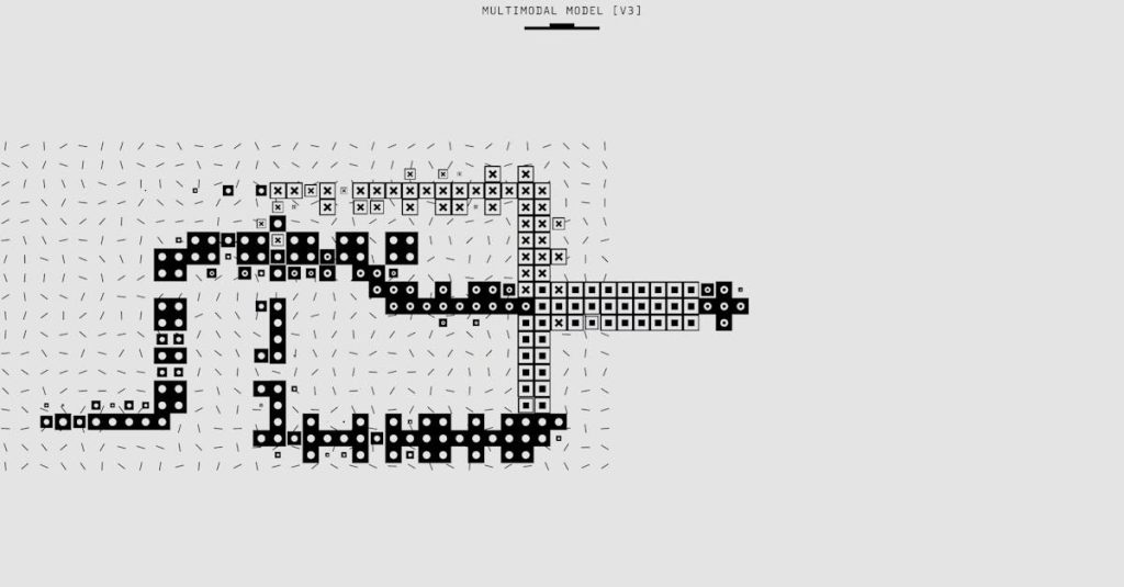 Imagem conceitual mostrando o algoritmo do TikTok em funcionamento